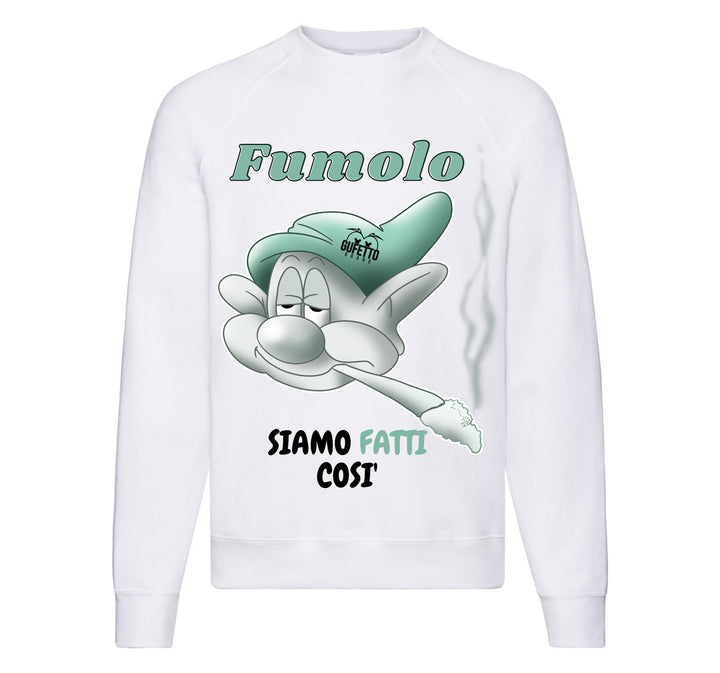 Felpa Classic Uomo Donna FUMOLO ( F7890432 ) - Gufetto Brand 