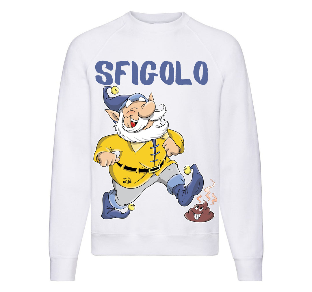 Felpa Classic Uomo Donna Sfigolo ( S555666798 ) - Gufetto Brand 