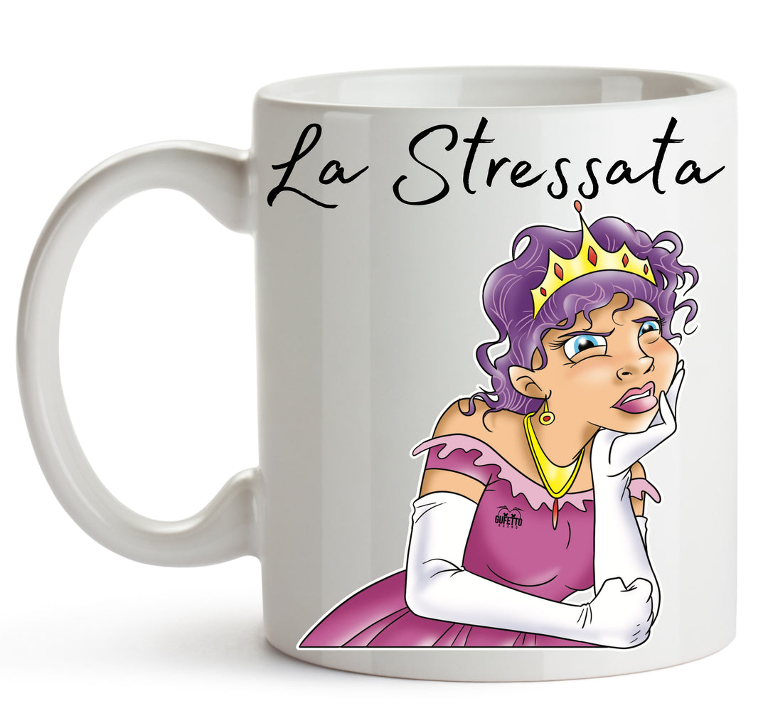 Tazza Principesse 2.0 LA STRESSATA ( S68099876 ) - Gufetto Brand 