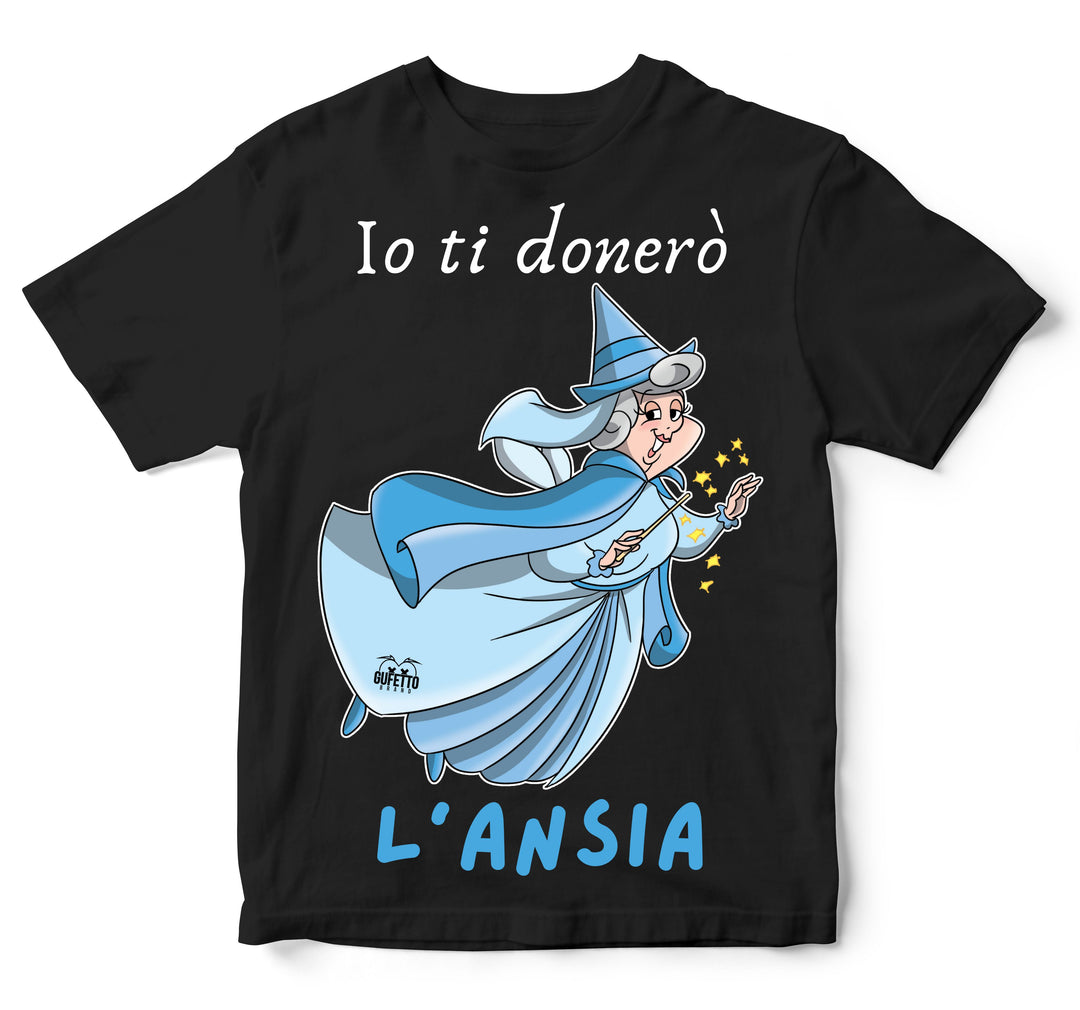 T-shirt Bambino/a Le Fatine Ignoranti Ansia ( A5709217 ) - Gufetto Brand 