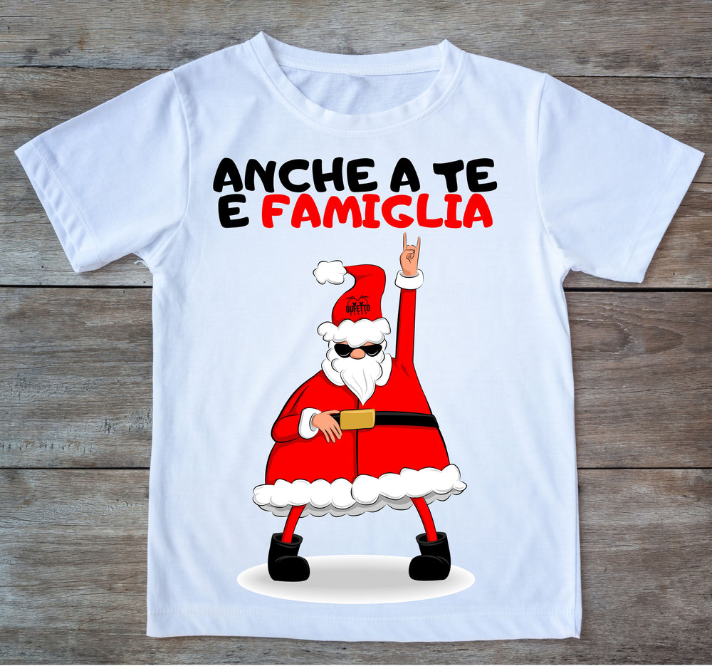 T-shirt Uomo A TE E FAMIGLIA ( F5333289 ) - Gufetto Brand 