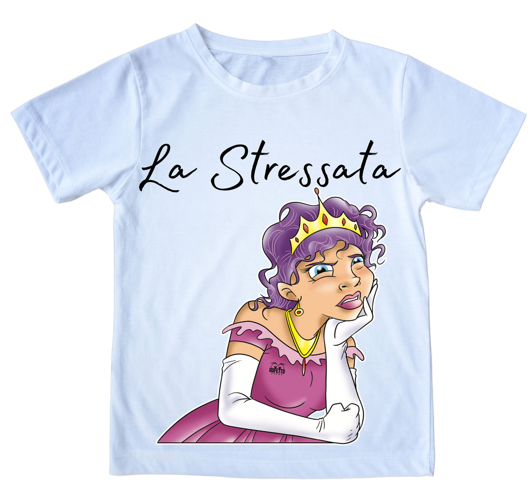 T-shirt Uomo Principesse 2.0 LA STRESSATA ( S68099876 ) - Gufetto Brand 