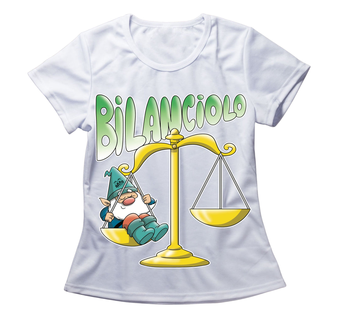 T-shirt Donna Bilanciolo ( B33321890 ) - Gufetto Brand 