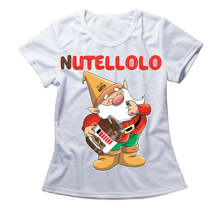 T-shirt Donna Nutellolo ( N0032890 ) - Gufetto Brand 