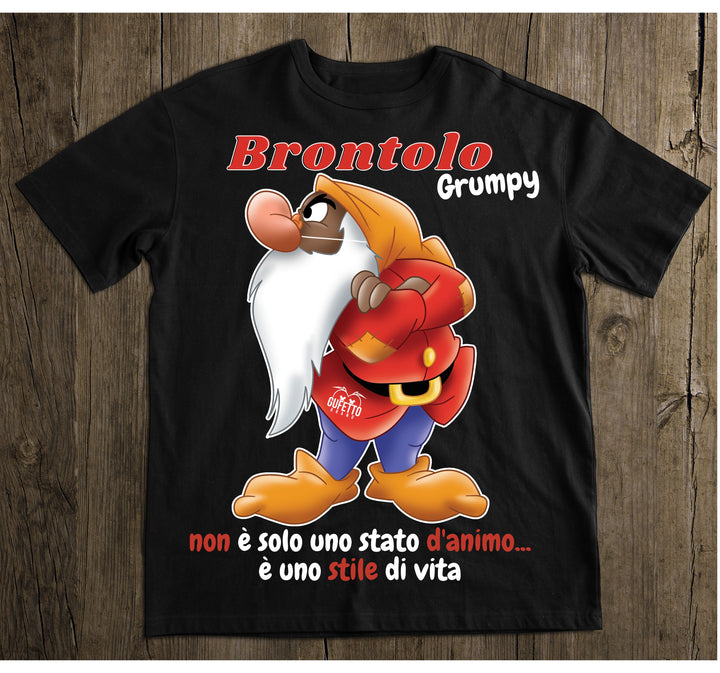 T-shirt  Uomo Brontolo GRUMPY ( B5609274 ) - Gufetto Brand 