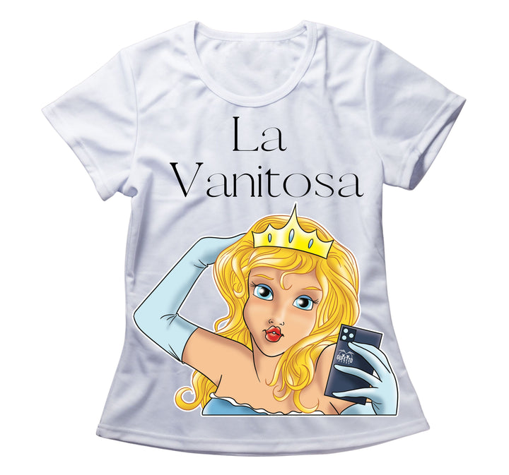 T-shirt Donna Principesse 2.0 LA VANITOSA ( V7756689 ) - Gufetto Brand 