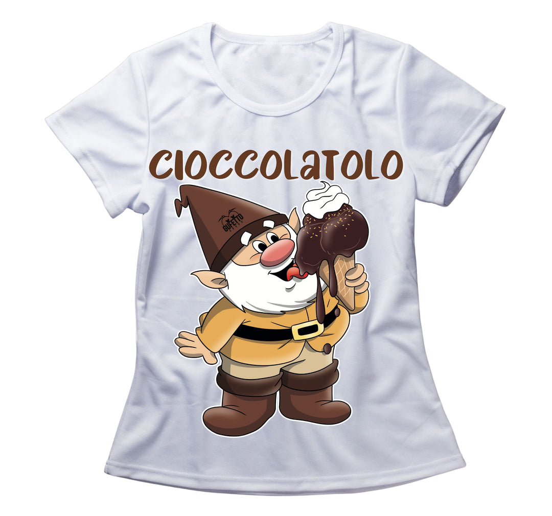 T-shirt Donna Cioccolatolo ( C71120984 ) - Gufetto Brand 