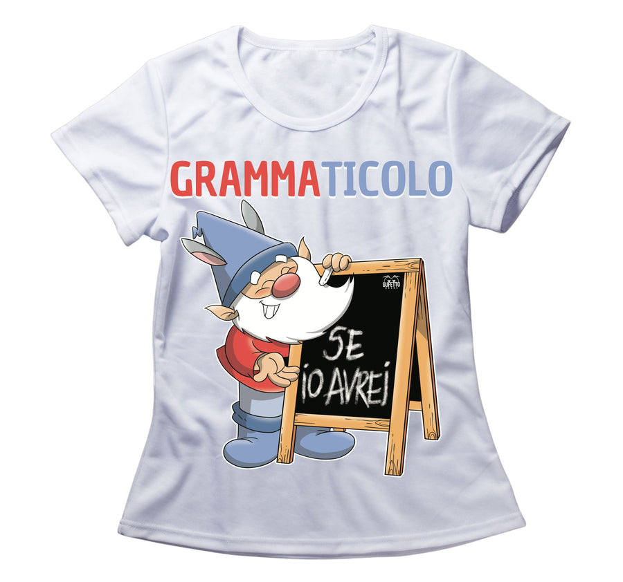 T-shirt Donna Grammaticolo ( G6700972 ) - Gufetto Brand 