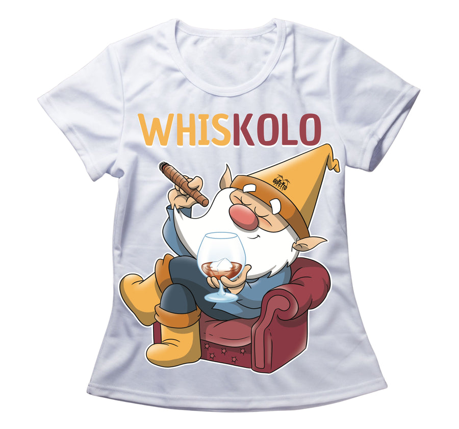 T-shirt Donna Whiskolo ( W71112096 ) - Gufetto Brand 