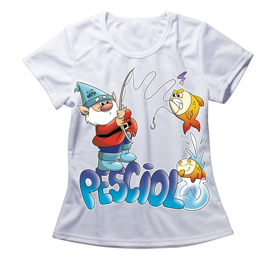 T-shirt Donna PESCIOLO ( P21215689 ) - Gufetto Brand 