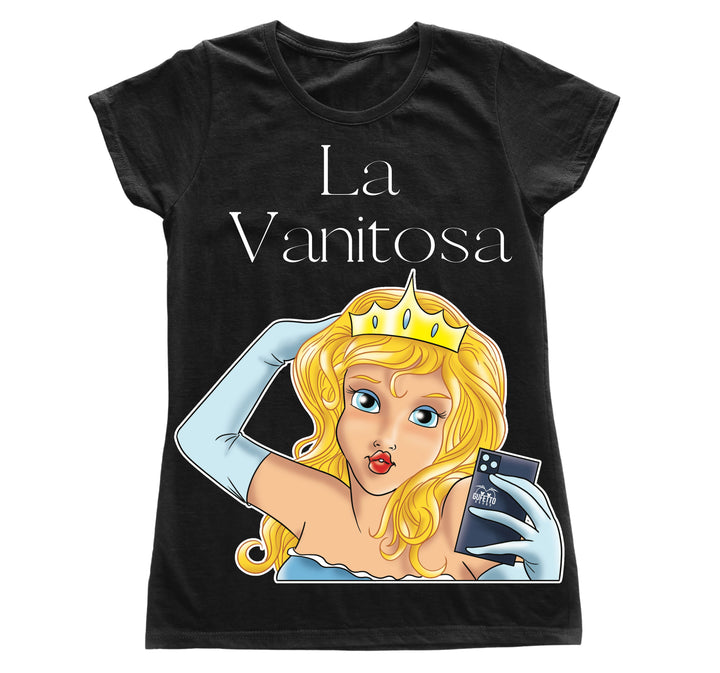 T-shirt Donna Principesse 2.0 LA VANITOSA ( V7756689 ) - Gufetto Brand 