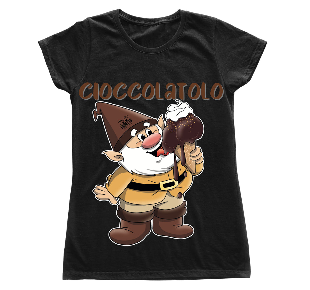 T-shirt Donna Cioccolatolo ( C71120984 ) - Gufetto Brand 