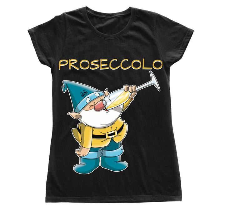 T-shirt Donna PROSECCOLO TWO ( P00084218 ) - Gufetto Brand 