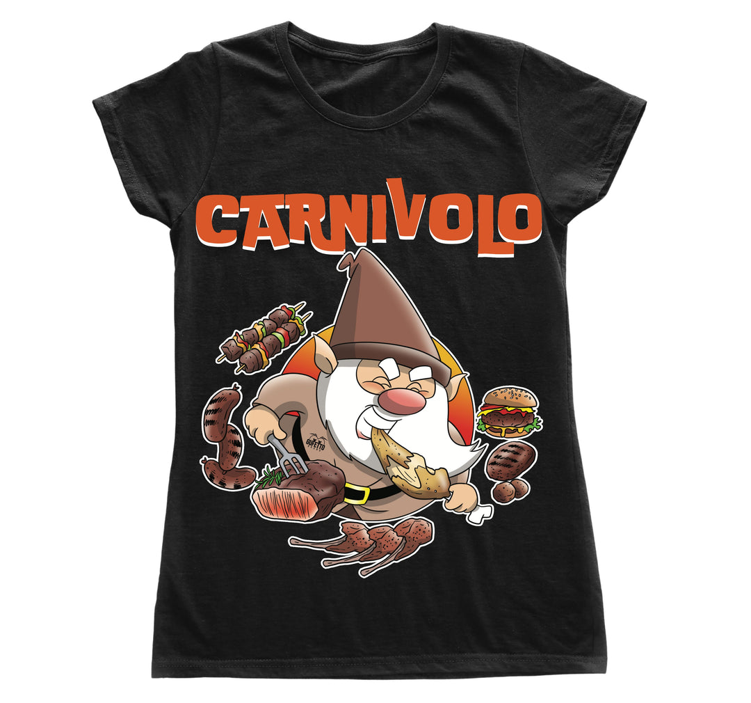 T-shirt Donna Carnivolo ( C78880989 ) - Gufetto Brand 