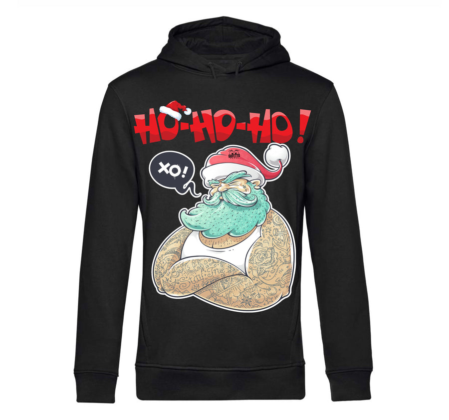 Felpa uomo HO HO HO ( H7779963 ) - Gufetto Brand 