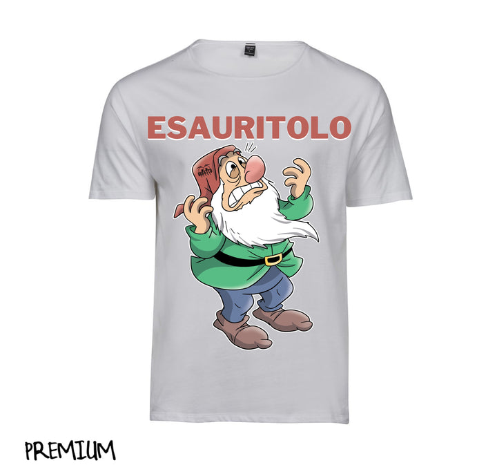 T-shirt Uomo ESAURITOLO ( E4509519 ) - Gufetto Brand 