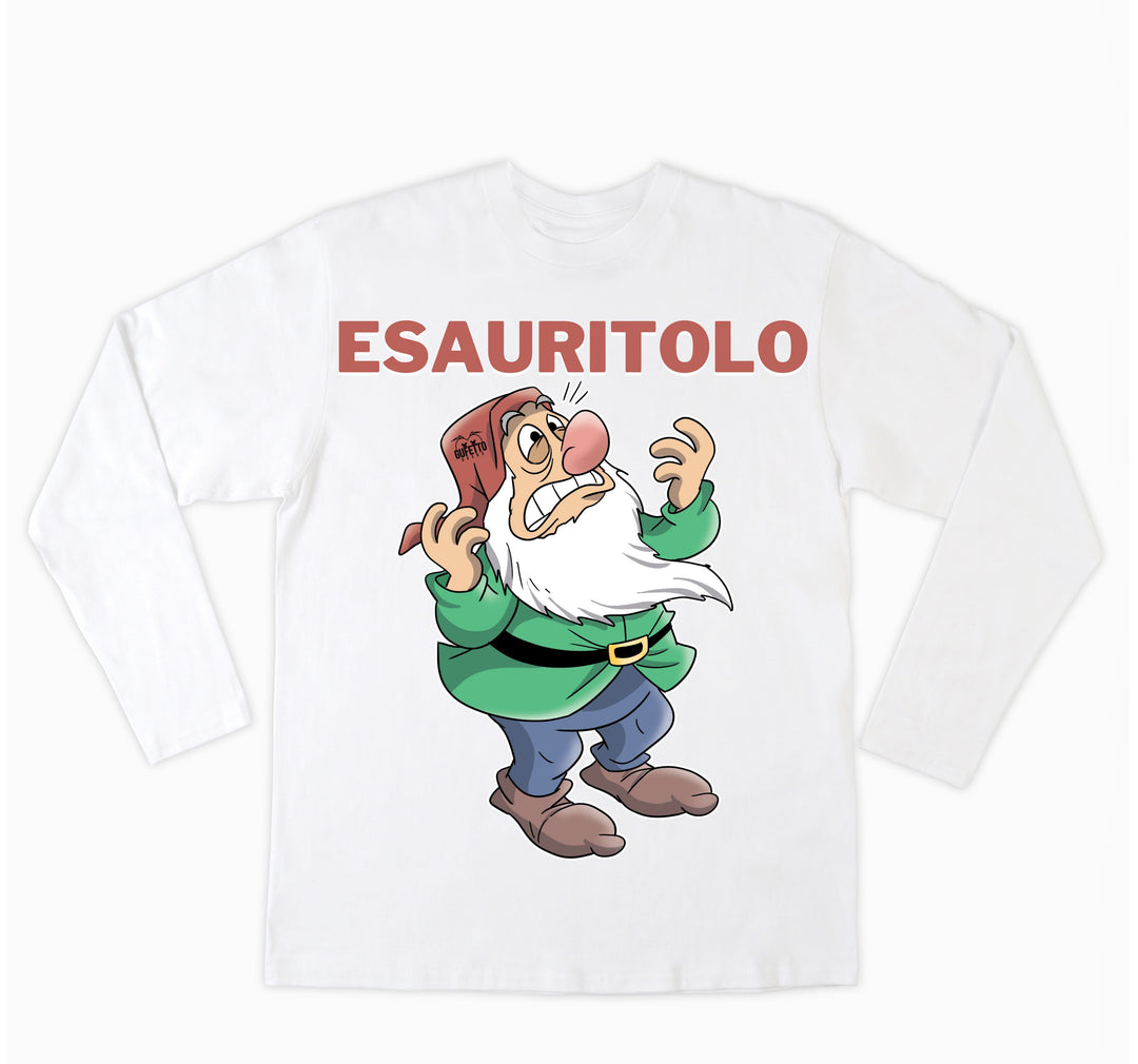 T-shirt Donna ESAURITOLO ( E4509519 ) - Gufetto Brand 