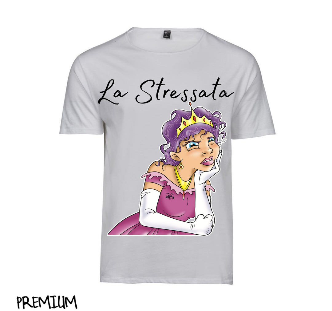 T-shirt Uomo Principesse 2.0 LA STRESSATA ( S68099876 ) - Gufetto Brand 