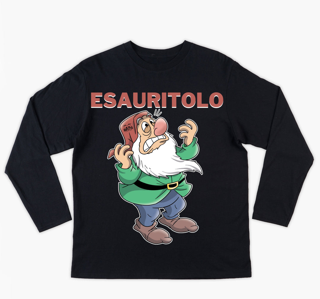 T-shirt Uomo ESAURITOLO ( E4509519 ) - Gufetto Brand 