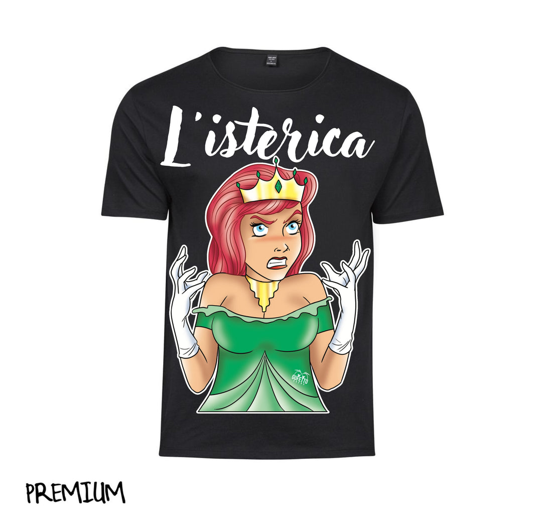 T-shirt Donna Principesse 2.0 L'isterica ( I51100987 ) - Gufetto Brand 