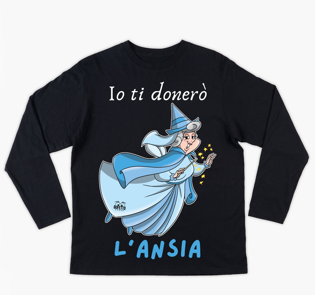 T-shirt Donna Le Fatine Ignoranti Ansia  ( A5709217 ) - Gufetto Brand 