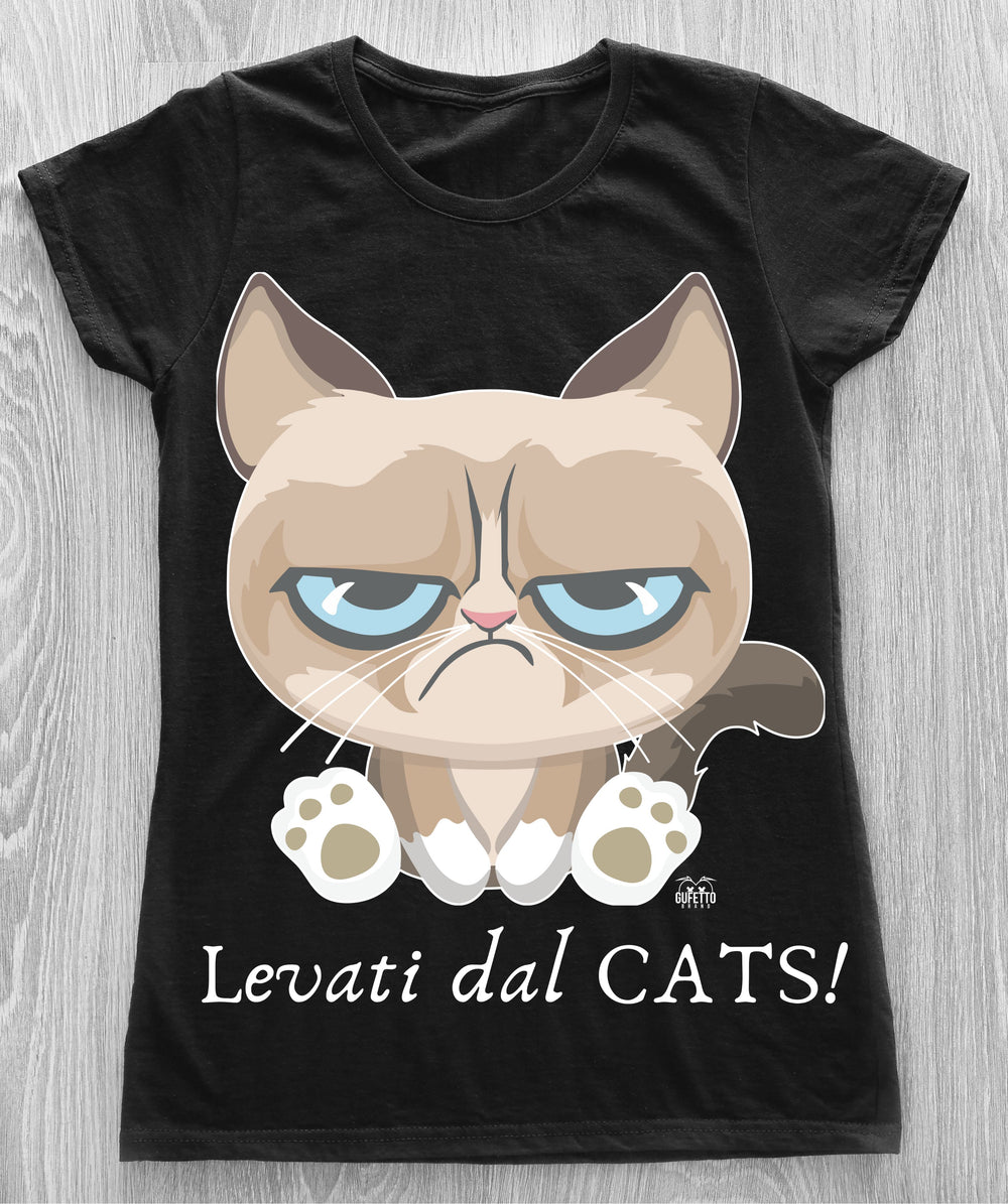 T-shirt Donna CATS ( C4509823 ) - Gufetto Brand 