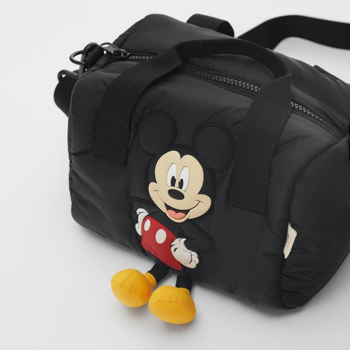 Disney new Mickey Mouse girl children small square shoulder messenger mini bag handbag kids cartoon mickey handbag black - Gufetto Brand 
