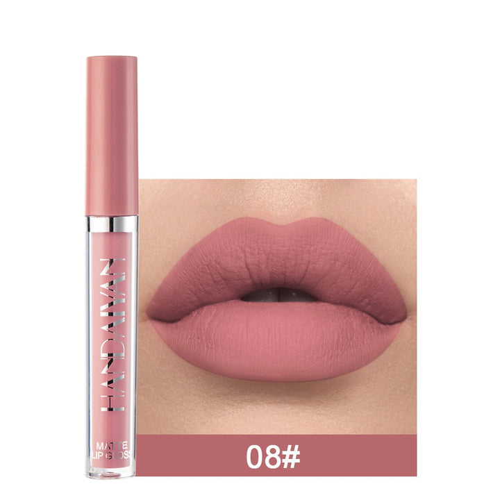 HANDAIYAN 6 Color Matte Liquid Lipstick Sets Lip Gloss for Lips Long Lasting Waterproof Cosmetics Sexy Makeup - Gufetto Brand 