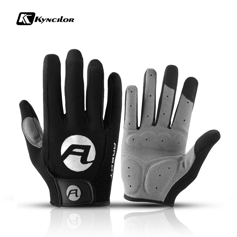 Summer Bicycle Full Finger Cycling Bike Gloves Absorbing Sweat for Men and Women Bicycle Riding Outdoor Sports Protector - Gufetto Brand 