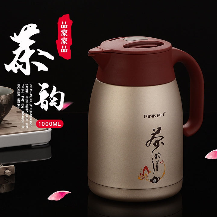 Vendita calda PINKAH 1L / 1.5L Casa Thermo Brocca Affari Calore Bollitore Ufficio Caffè Tè Vuoto Isolato Pentola Thermos da viaggio Boccette - Gufetto Brand 