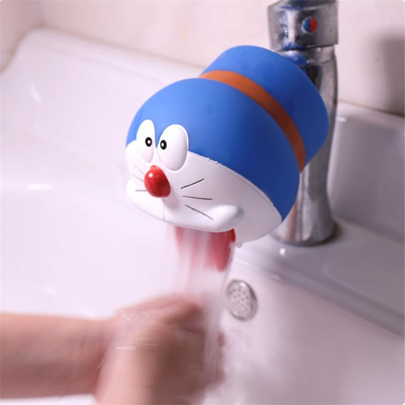 Disney kids water tap Faucet Extender Water Saving silicone Faucet Extension Tool Help Children Washing hand water tap extender - Gufetto Brand 