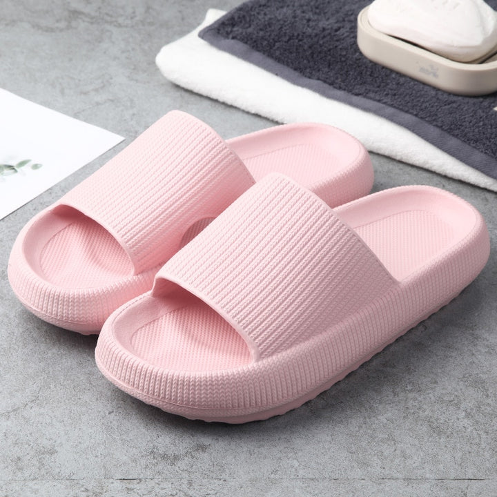 Women Thick Platform Slippers Summer Beach Eva Soft Sole Slide Sandals Leisure Men Ladies Indoor Bathroom Anti-slip Shoes - Gufetto Brand 