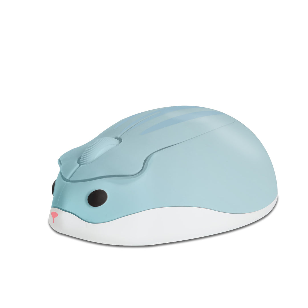 CHUYI 2.4G Mouse ottico senza fili Simpatico criceto Cartone animato Mouse per computer Mini mouse ergonomico 3D da ufficio per tablet PC regalo per bambini - Gufetto Brand 