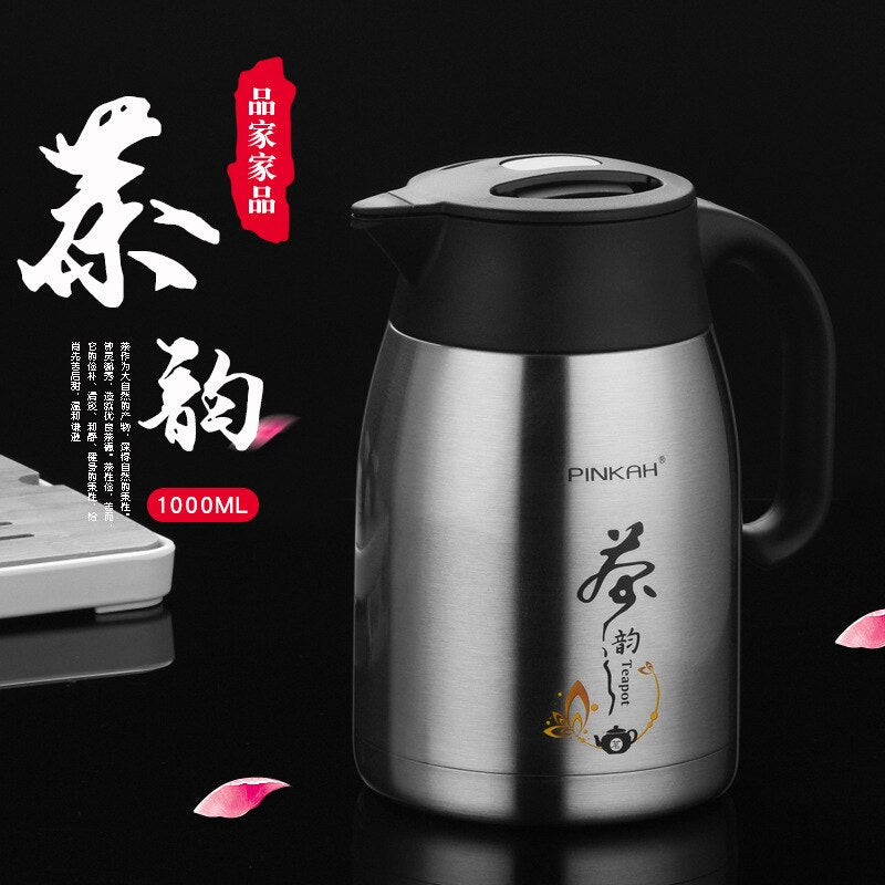 Vendita calda PINKAH 1L / 1.5L Casa Thermo Brocca Affari Calore Bollitore Ufficio Caffè Tè Vuoto Isolato Pentola Thermos da viaggio Boccette - Gufetto Brand 