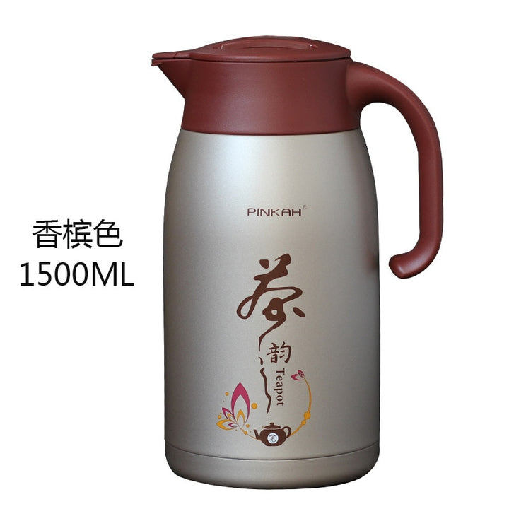 Vendita calda PINKAH 1L / 1.5L Casa Thermo Brocca Affari Calore Bollitore Ufficio Caffè Tè Vuoto Isolato Pentola Thermos da viaggio Boccette - Gufetto Brand 