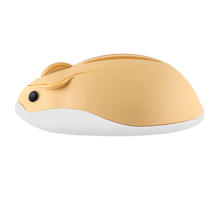 CHUYI 2.4G Mouse ottico senza fili Simpatico criceto Cartone animato Mouse per computer Mini mouse ergonomico 3D da ufficio per tablet PC regalo per bambini - Gufetto Brand 