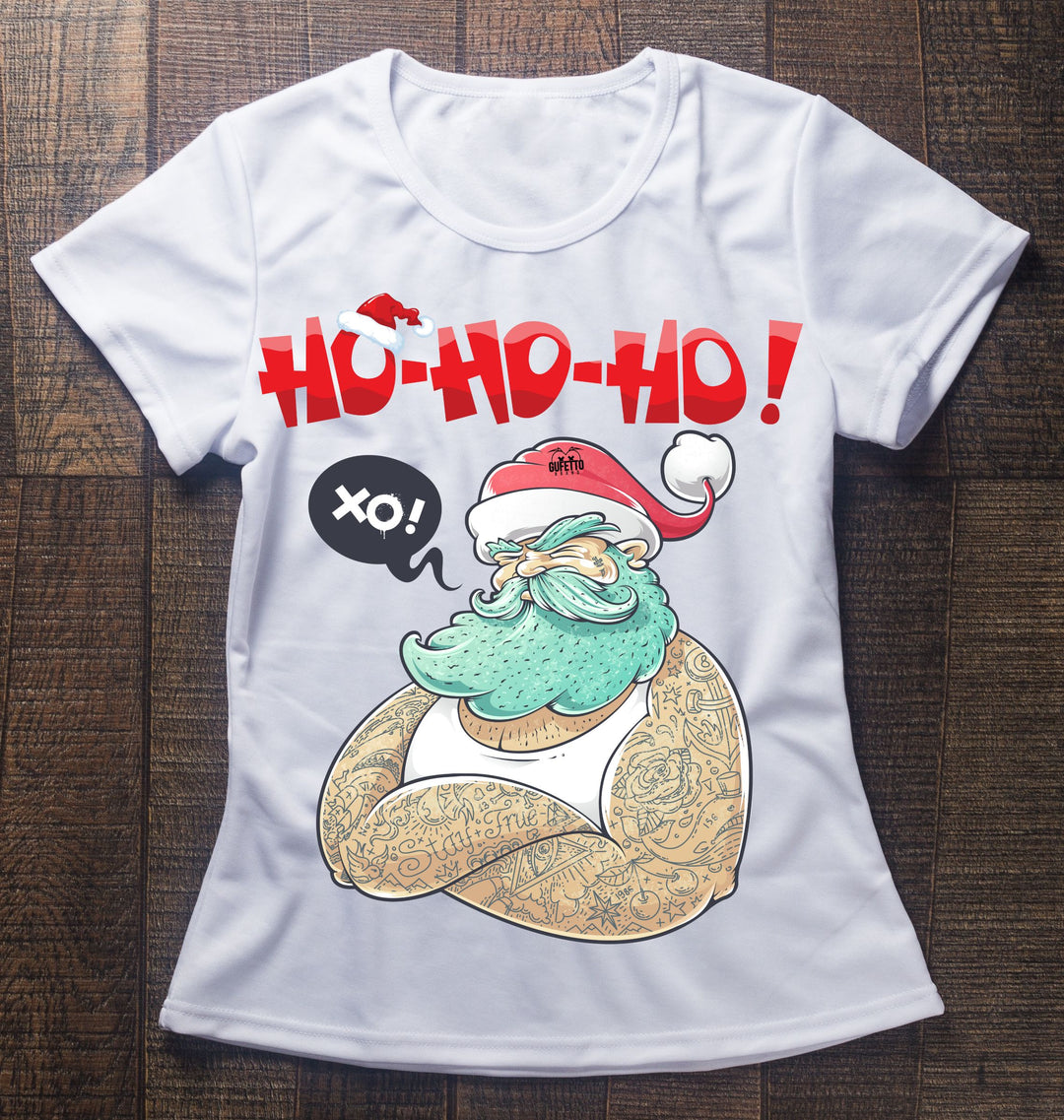 T-shirt Donna HO HO HO ( H7779963 ) - Gufetto Brand 