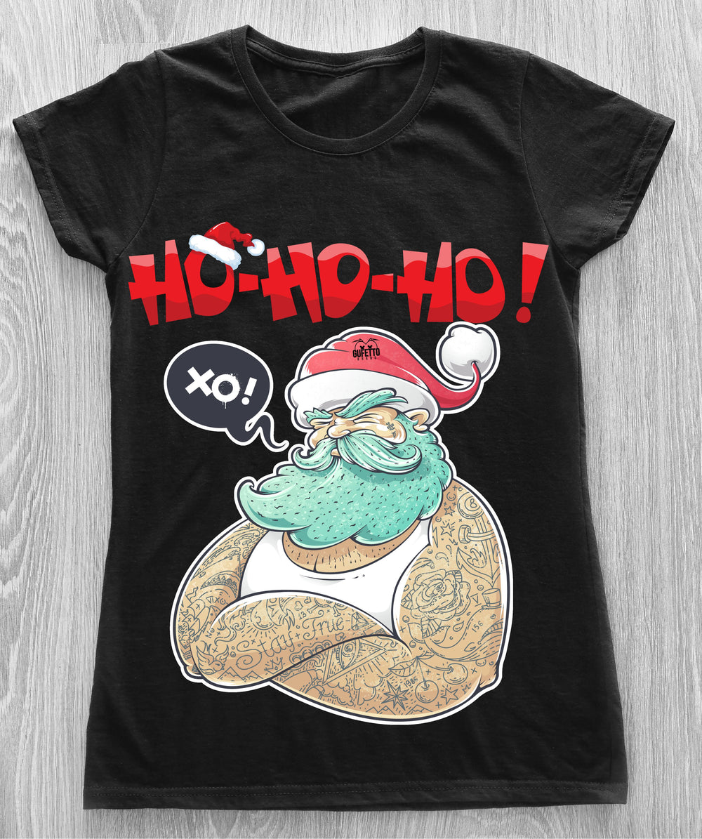 T-shirt Donna HO HO HO ( H7779963 ) - Gufetto Brand 