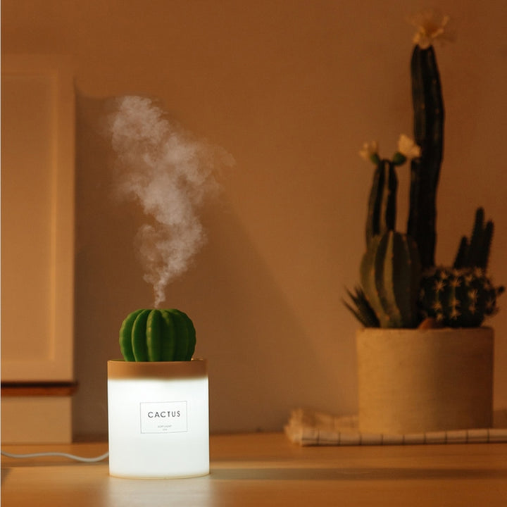 USB Aroma Essential Oil Diffuser Ultrasonic Cool Mist Humidifier Air Purifier Soft Warm LED Night Light for Office Home Car - Gufetto Brand 