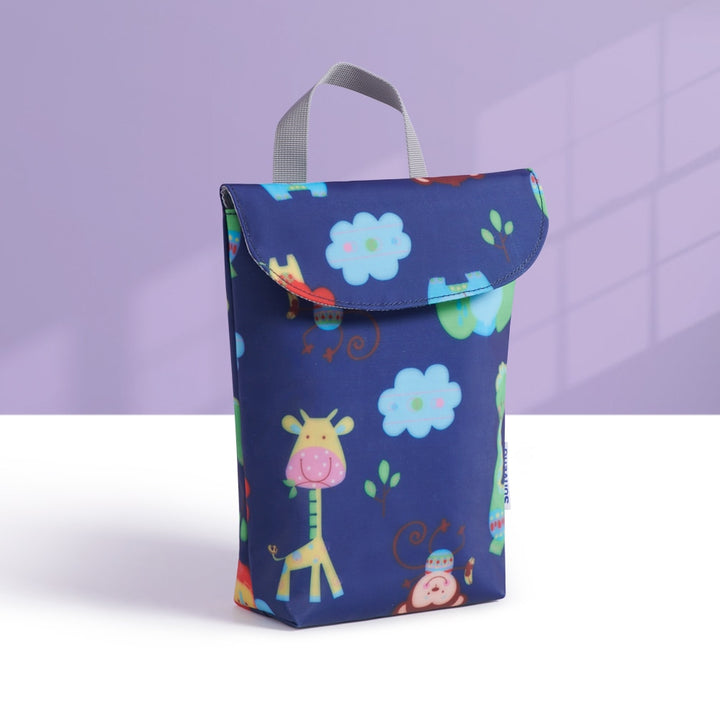 Sunveno Borsa per pannolini per bambini Borsa per pannolini riutilizzabile impermeabile bagnata/asciutta Borsa per pannolini per pannolini usa e getta - Gufetto Brand 