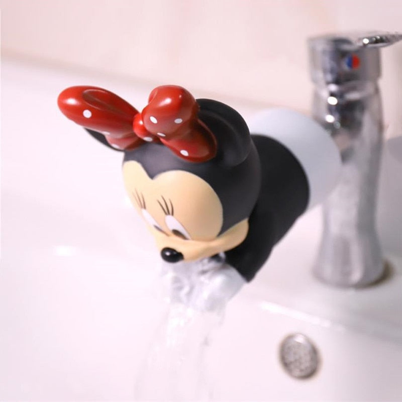 Disney kids water tap Faucet Extender Water Saving silicone Faucet Extension Tool Help Children Washing hand water tap extender - Gufetto Brand 