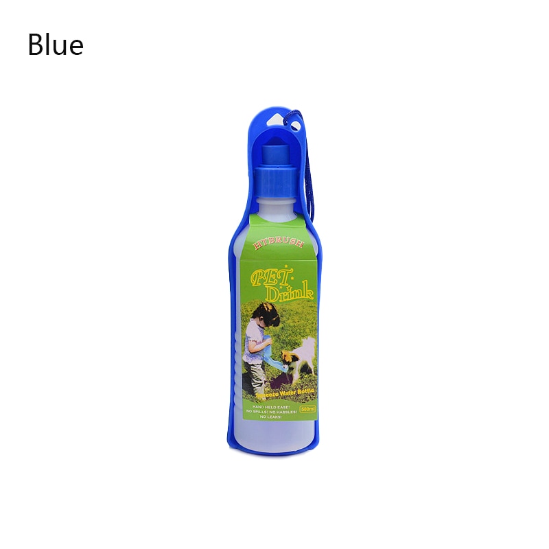 250ml Creative Pet Dog Drink Water Bottle Plastic Portable Water Bottle Pets Outdoor Travel Drinking Water Feeder Bowl - Gufetto Brand 