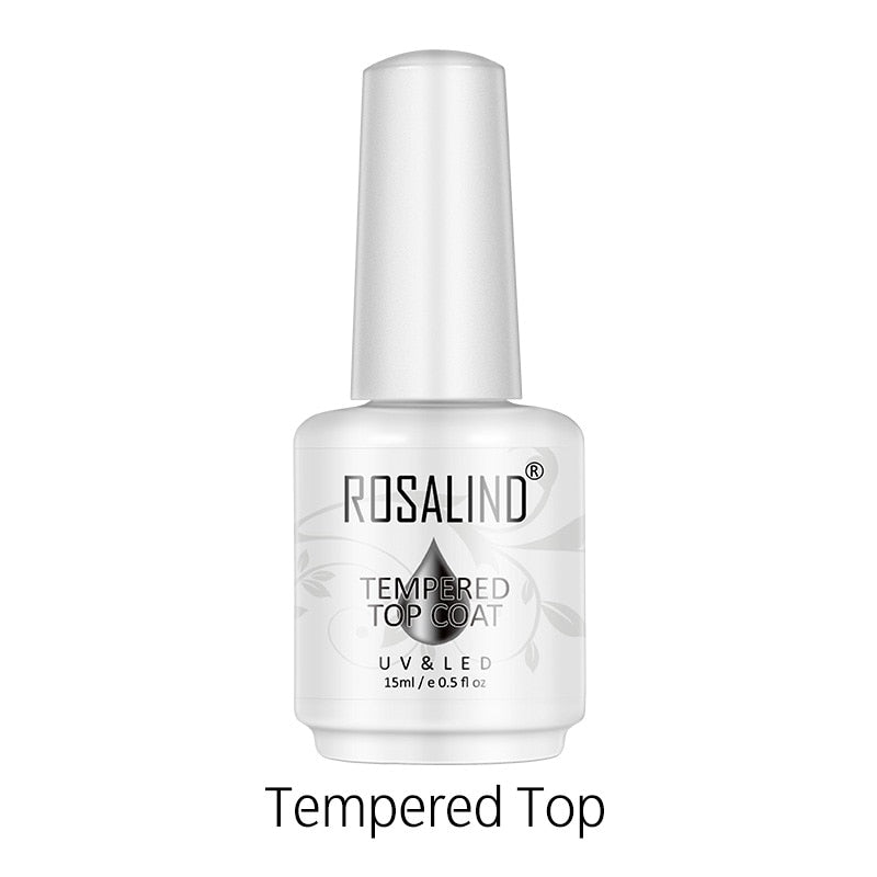 ROSALIND Set di Smalti per Unghie Gel per Lacca per Manicure Vernis Semi Permanente UV Tutti Per Le Unghie Base di Arte Primer Smalto Del Gel Top - Gufetto Brand 