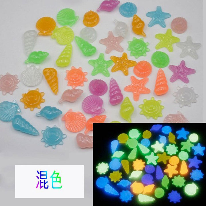 Glow in the Dark Garden Pebbles Glow Stones Rocks for Walkways Garden Path Patio Lawn Garden Yard Decor Luminous Stones 25/50pcs - Gufetto Brand 