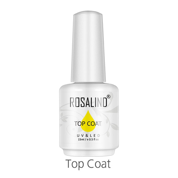 ROSALIND Set di Smalti per Unghie Gel per Lacca per Manicure Vernis Semi Permanente UV Tutti Per Le Unghie Base di Arte Primer Smalto Del Gel Top - Gufetto Brand 