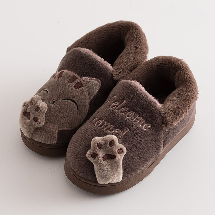 Pantofole da interno per bambini Scarpe calde invernali per bambini - Gufetto Brand 