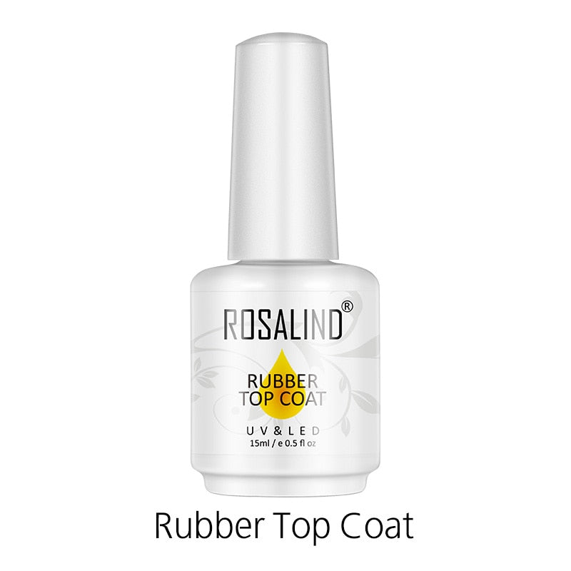 ROSALIND Set di Smalti per Unghie Gel per Lacca per Manicure Vernis Semi Permanente UV Tutti Per Le Unghie Base di Arte Primer Smalto Del Gel Top - Gufetto Brand 