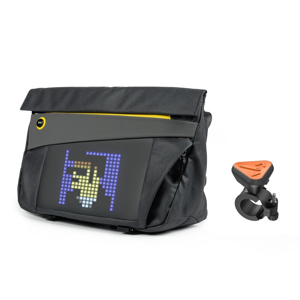 Divoom Sling Bag-V Customizable Pixel Art Fashion Design Outdoor Sport  Waterproof Mens and Women's Messenger Bag New Year Gift