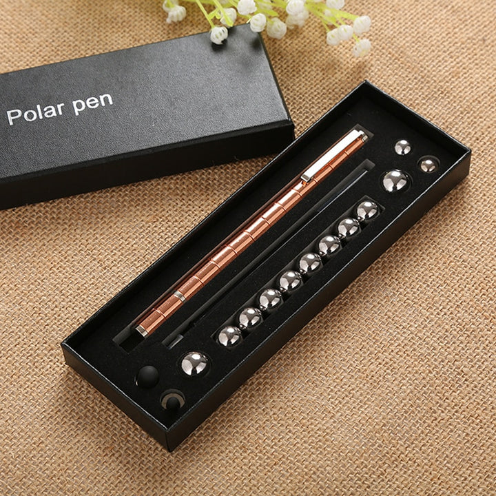 2022 Magnetic Polar Pen Metal Magnet Modular Think Ink Toy Stress Fidgets Antistress Focus Hands Touch Pen Erasable - Gufetto Brand 