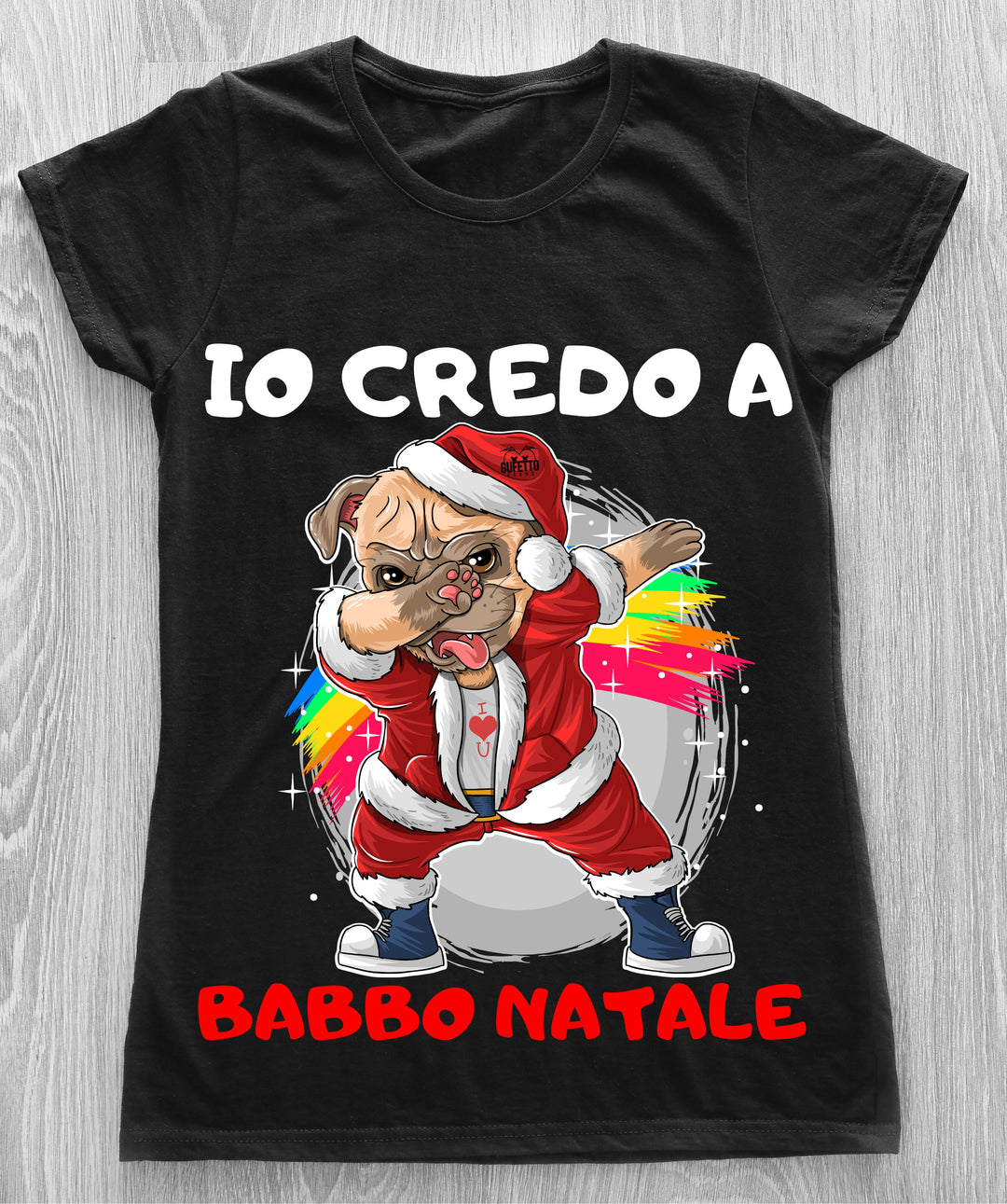 T-shirt Donna IO CREDO ( I88844567  ) - Gufetto Brand 